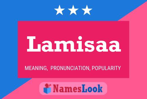 Lamisaa 名字海报