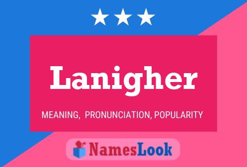 Lanigher 名字海报