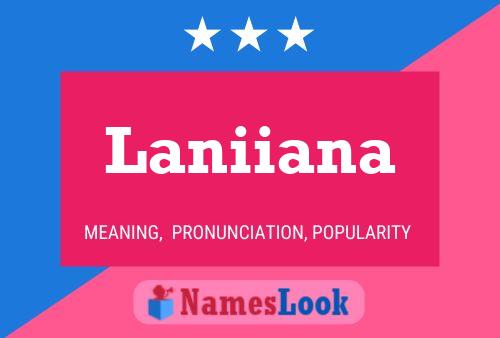 Laniiana 名字海报