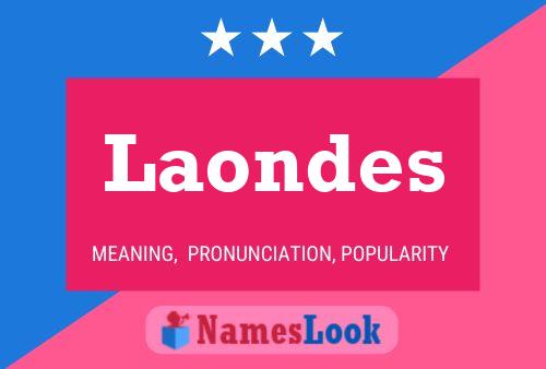 Laondes 名字海报