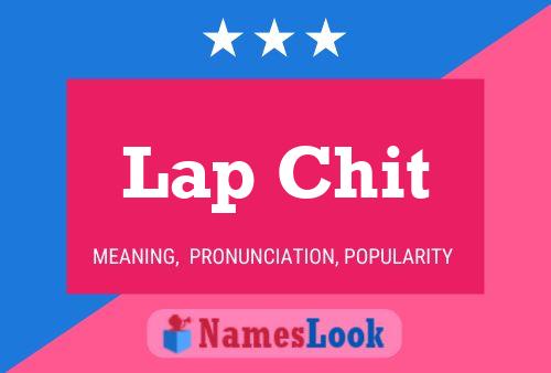 Lap Chit 名字海报