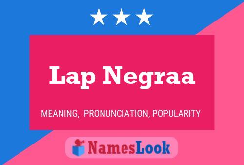 Lap Negraa 名字海报