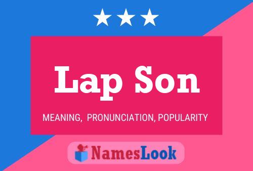 Lap Son 名字海报