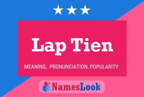 Lap Tien 名字海报