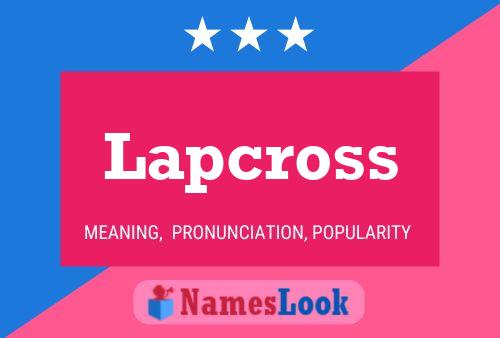 Lapcross 名字海报