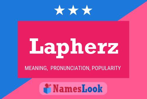 Lapherz 名字海报