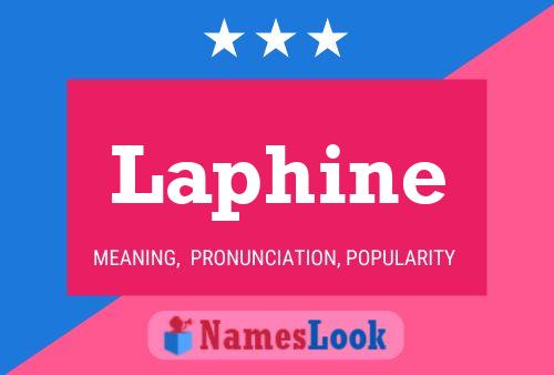 Laphine 名字海报