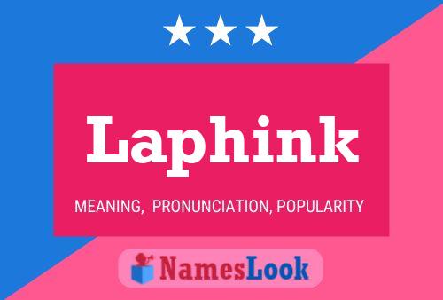 Laphink 名字海报