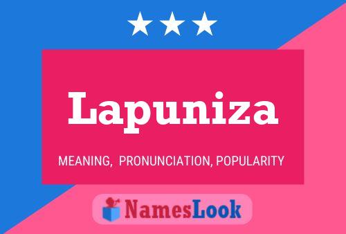 Lapuniza 名字海报