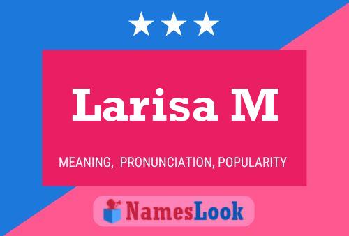 Larisa M 名字海报