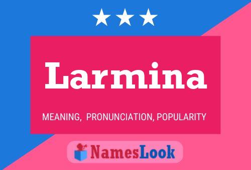 Larmina 名字海报