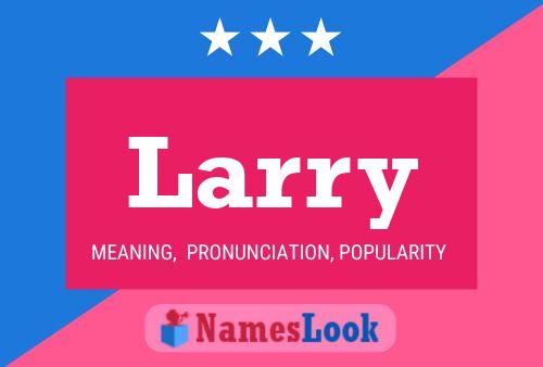 Larry 名字海报