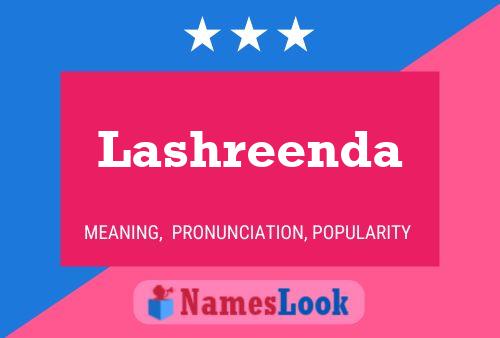 Lashreenda 名字海报