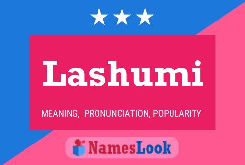 Lashumi 名字海报