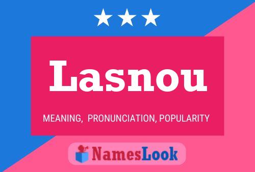 Lasnou 名字海报