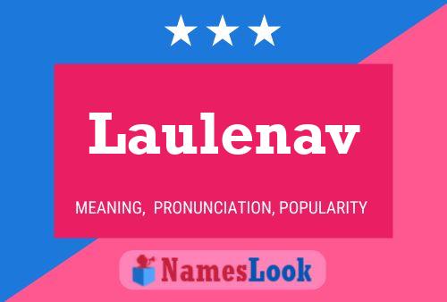 Laulenav 名字海报