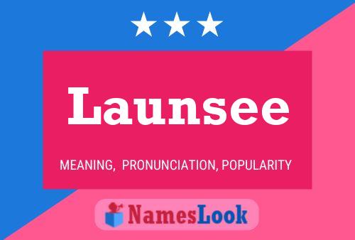 Launsee 名字海报