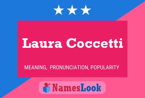 Laura Coccetti 名字海报