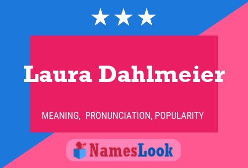 Laura Dahlmeier 名字海报