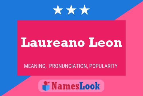 Laureano Leon 名字海报