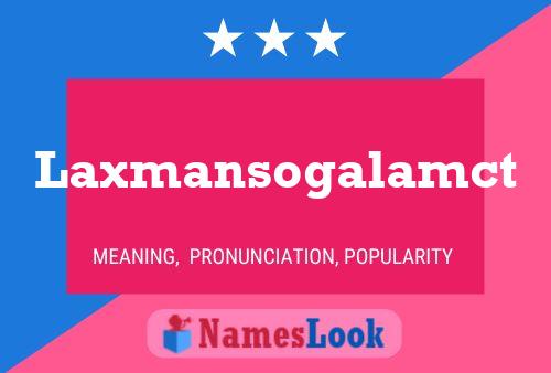 Laxmansogalamct 名字海报