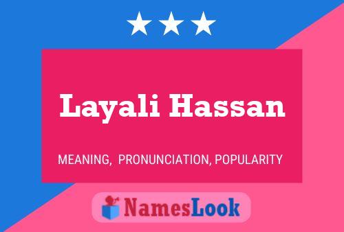 Layali Hassan 名字海报