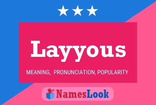 Layyous 名字海报