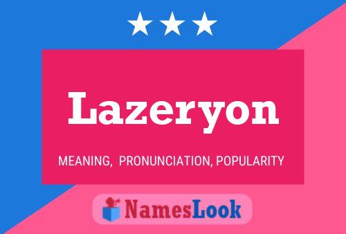 Lazeryon 名字海报