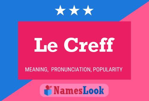 Le Creff 名字海报