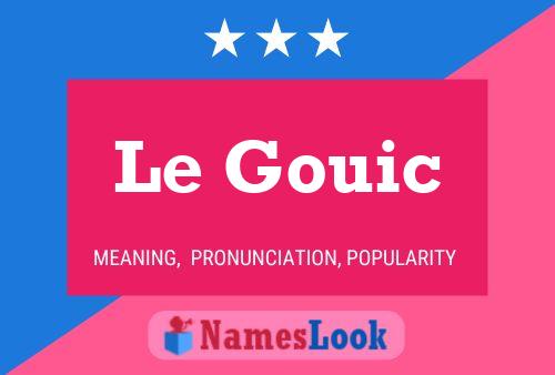 Le Gouic 名字海报