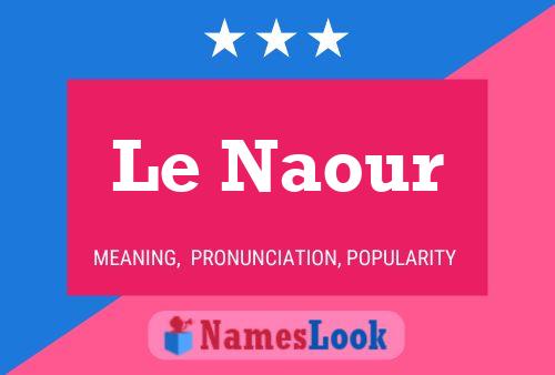 Le Naour 名字海报