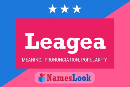 Leagea 名字海报