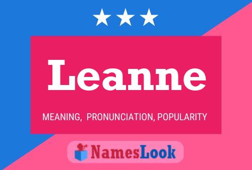 Leanne 名字海报