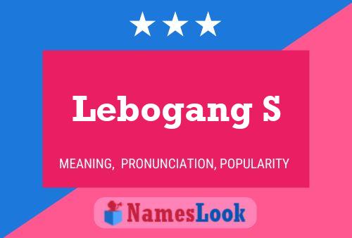 Lebogang S 名字海报