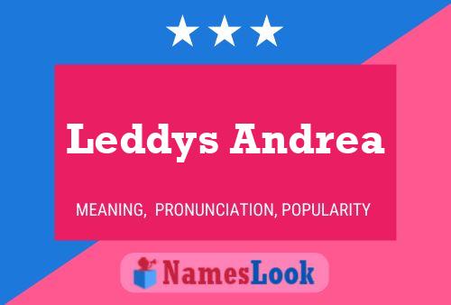 Leddys Andrea 名字海报