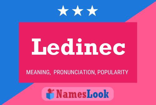 Ledinec 名字海报