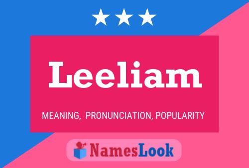 Leeliam 名字海报