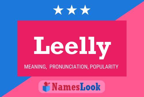 Leelly 名字海报