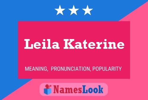 Leila Katerine 名字海报