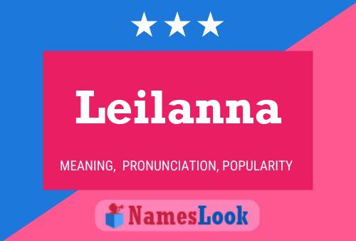 Leilanna 名字海报