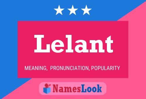 Lelant 名字海报