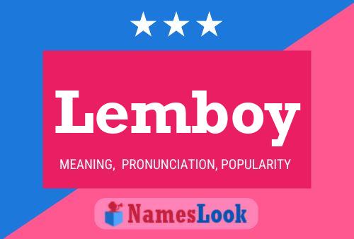 Lemboy 名字海报