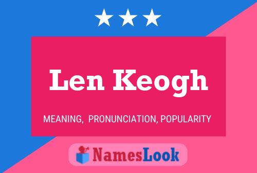 Len Keogh 名字海报