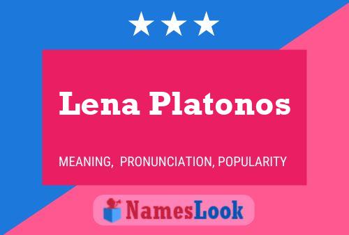 Lena Platonos 名字海报