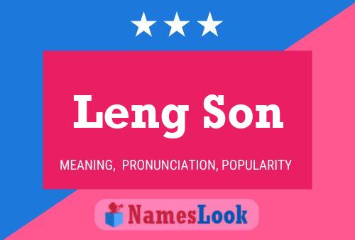 Leng Son 名字海报