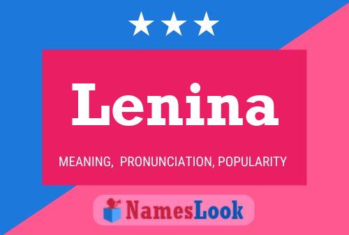 Lenina 名字海报