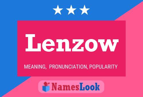 Lenzow 名字海报