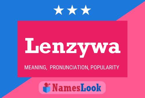 Lenzywa 名字海报