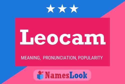 Leocam 名字海报