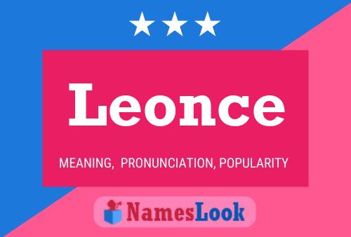 Leonce 名字海报